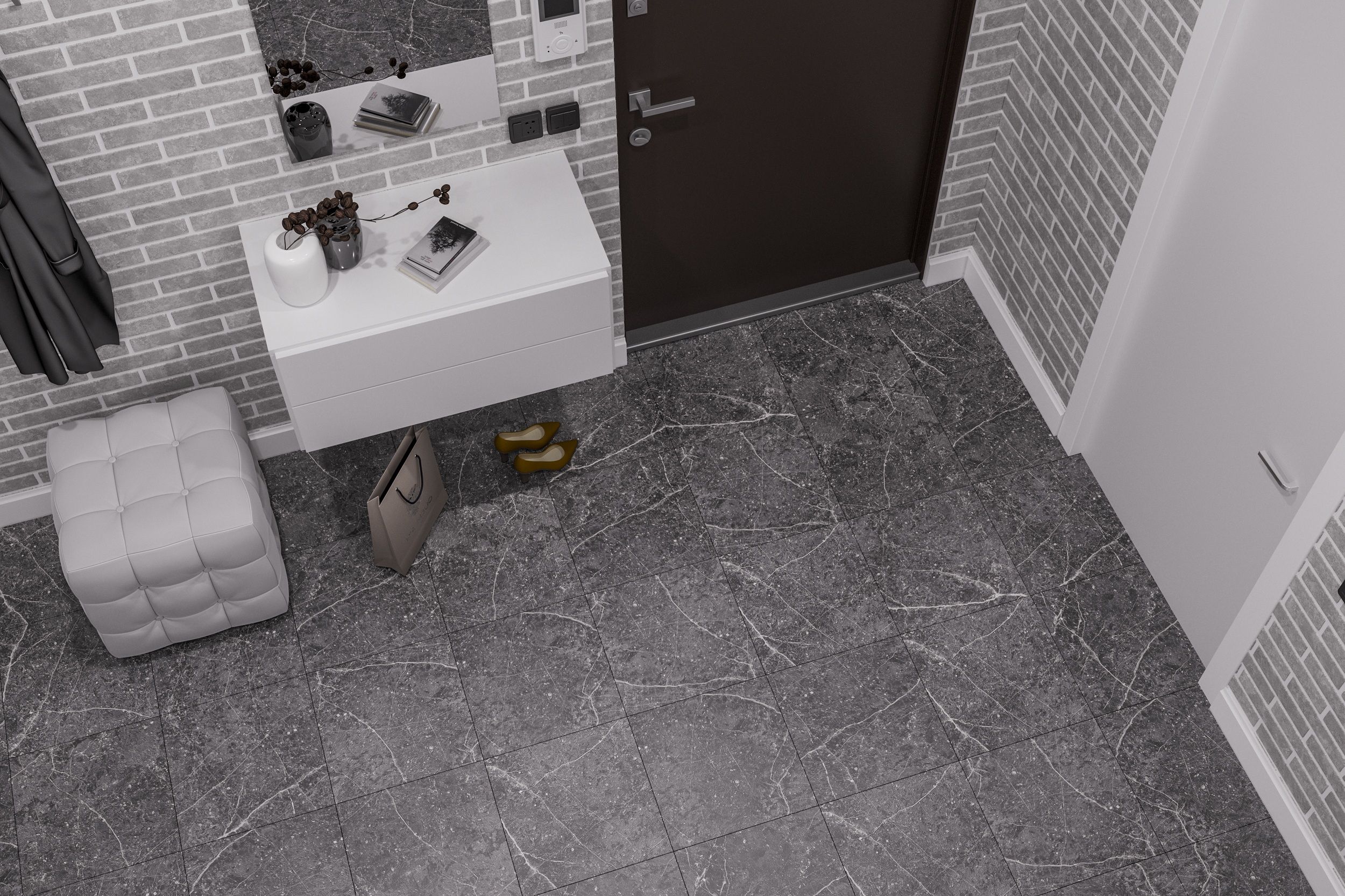 Rockstone темно-сірий 400х400х7