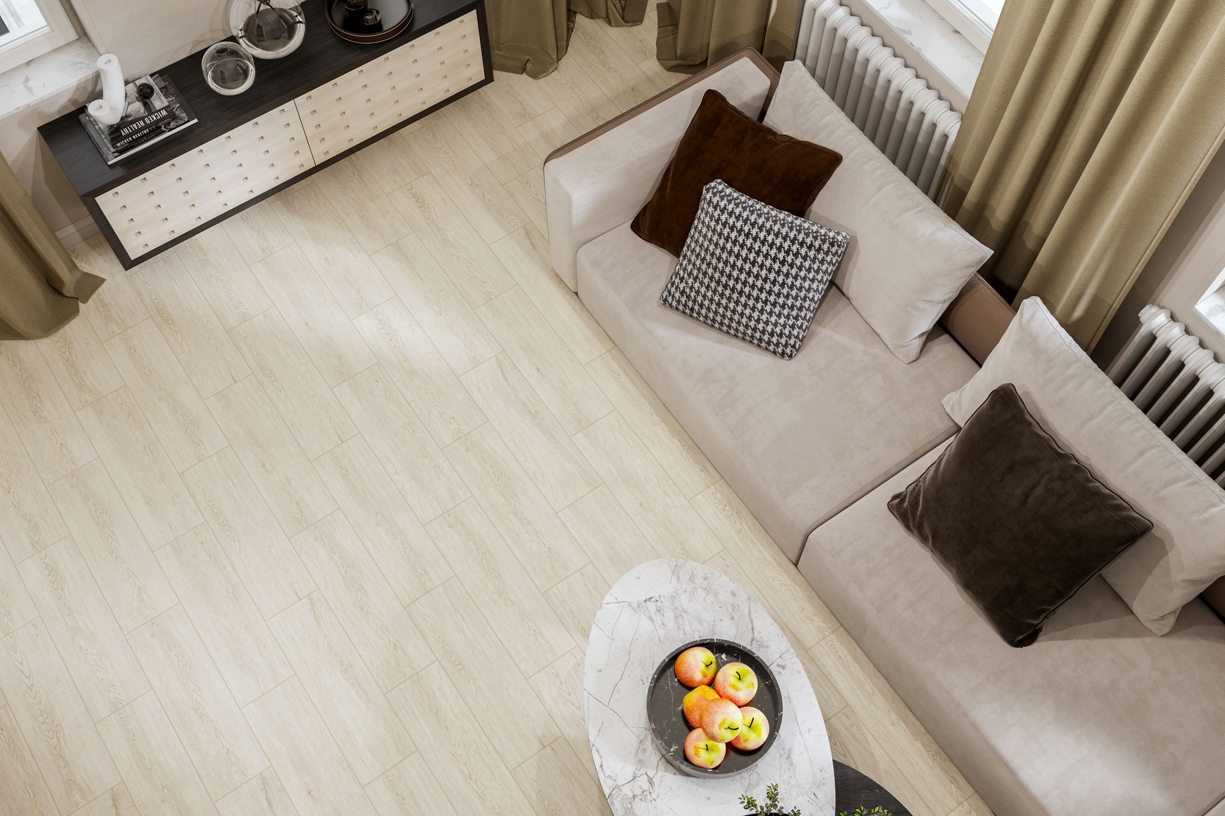 Landwood бежевий 200x650x7