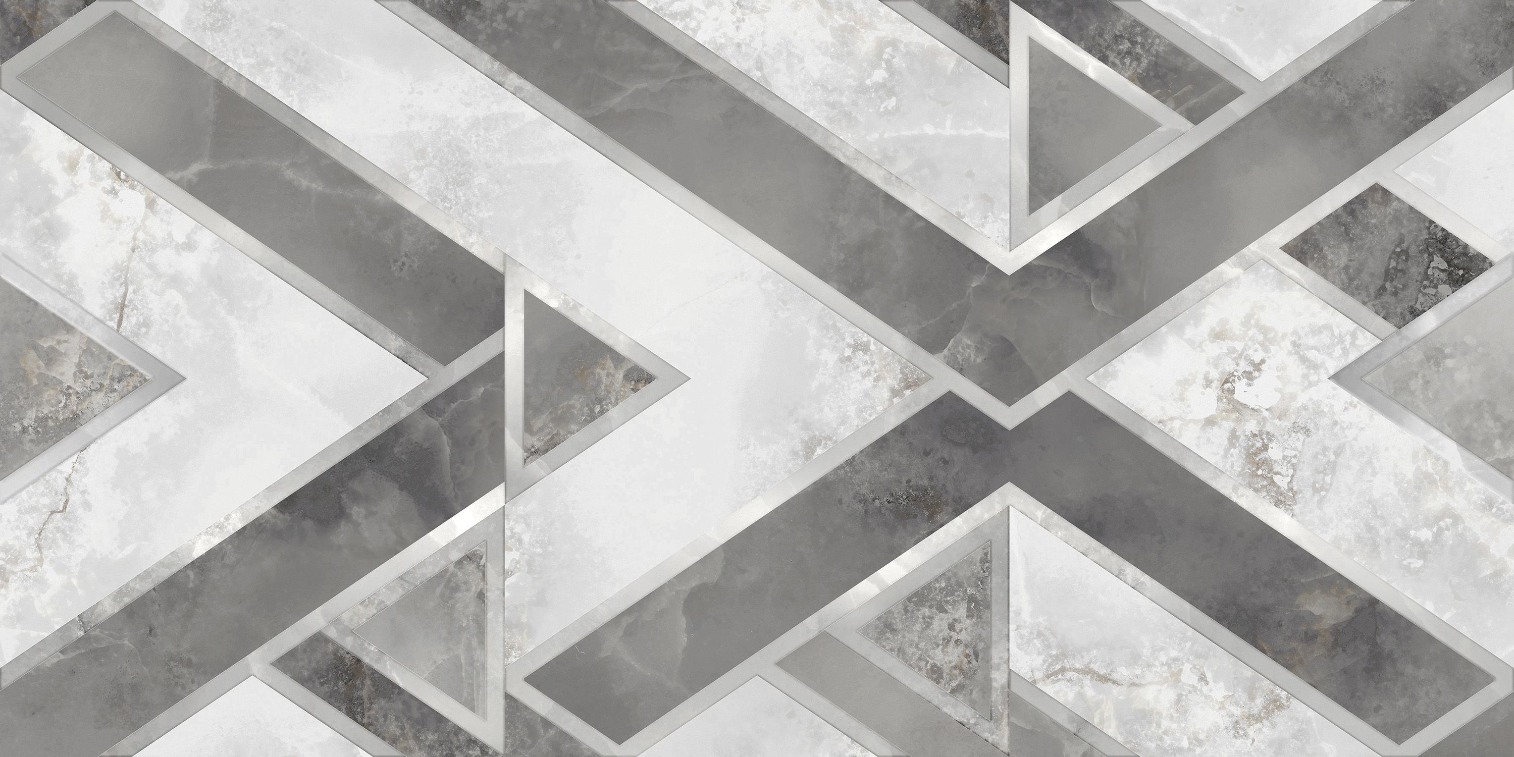 Germes geometria szary 300x600