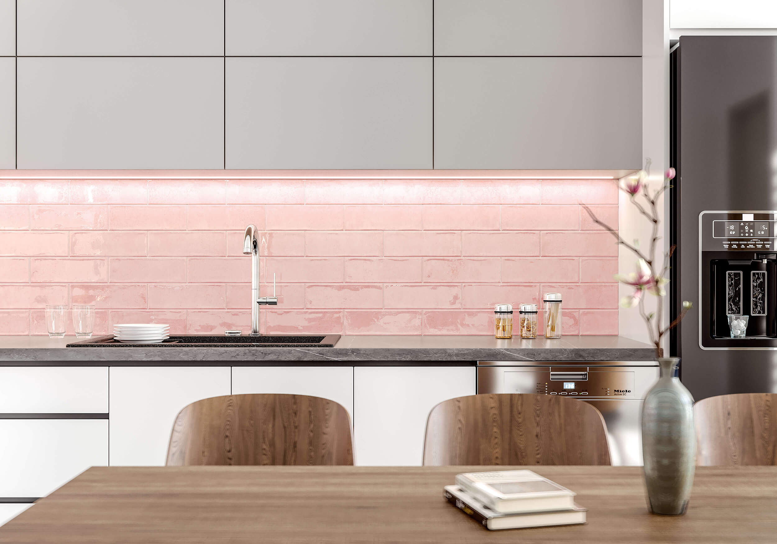 Como różowy 100x300x6