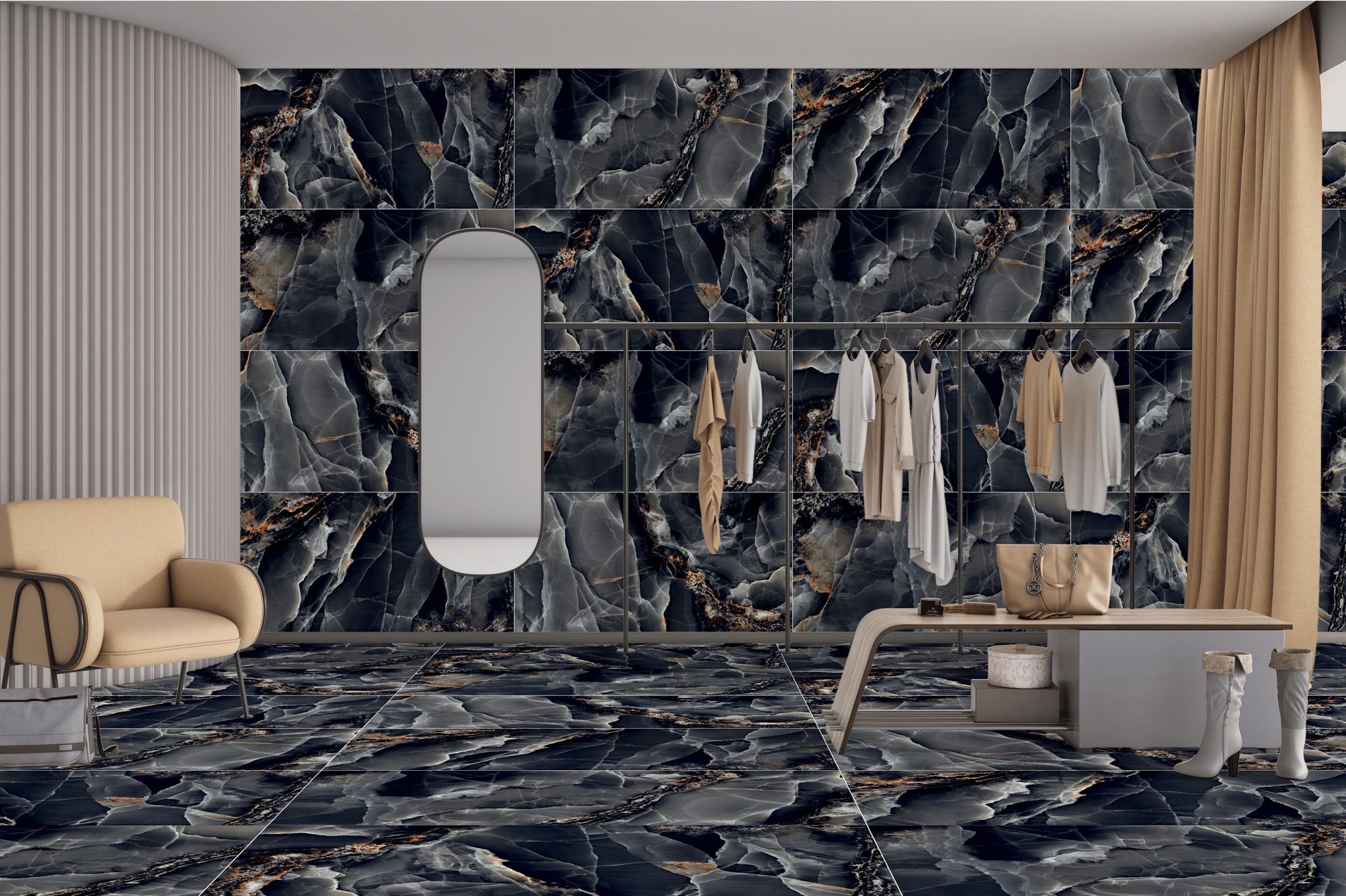 Black Onice black 1200x600x8