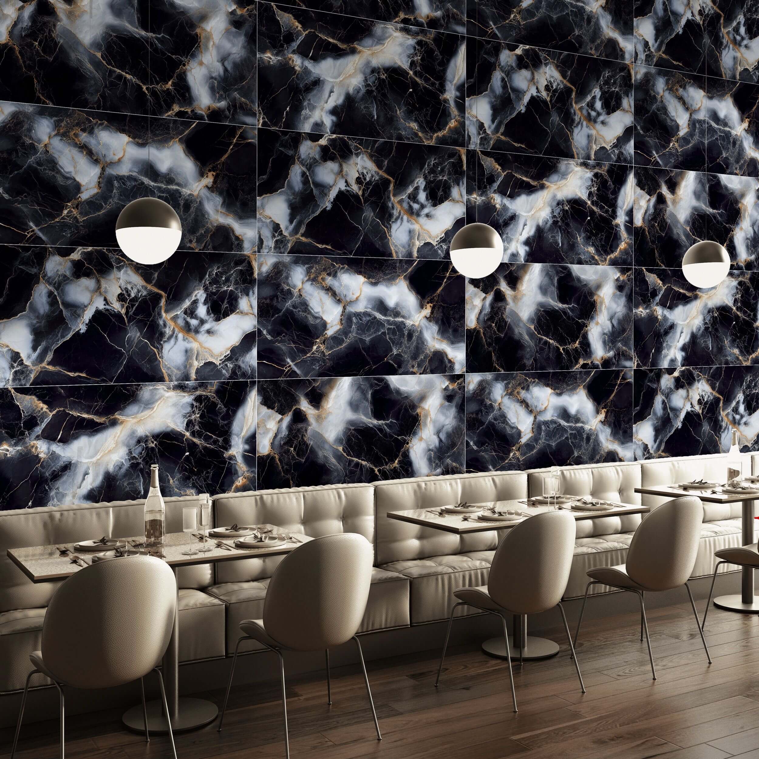 Плитка Noir Eclipse черный 1200x600x8