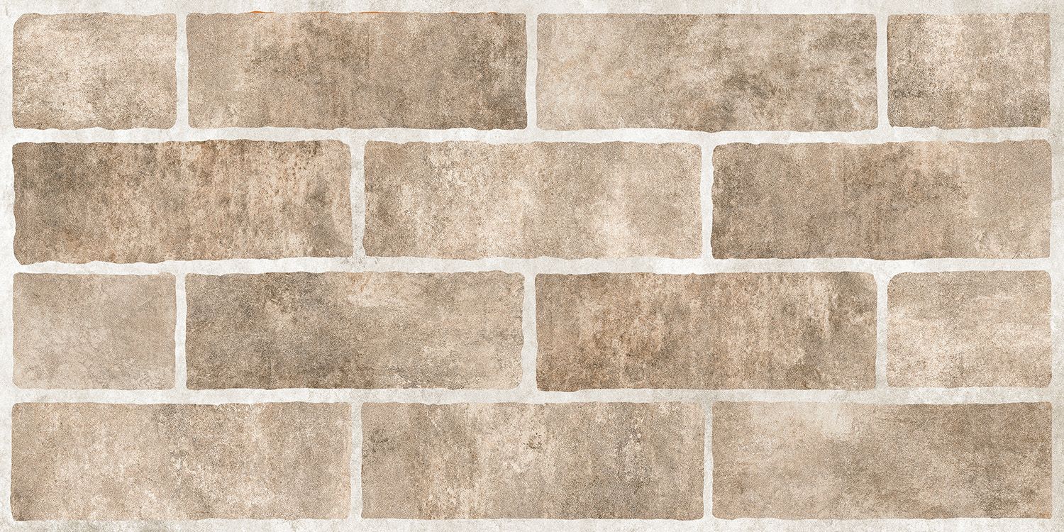 Brickwall light beige 300х600х7