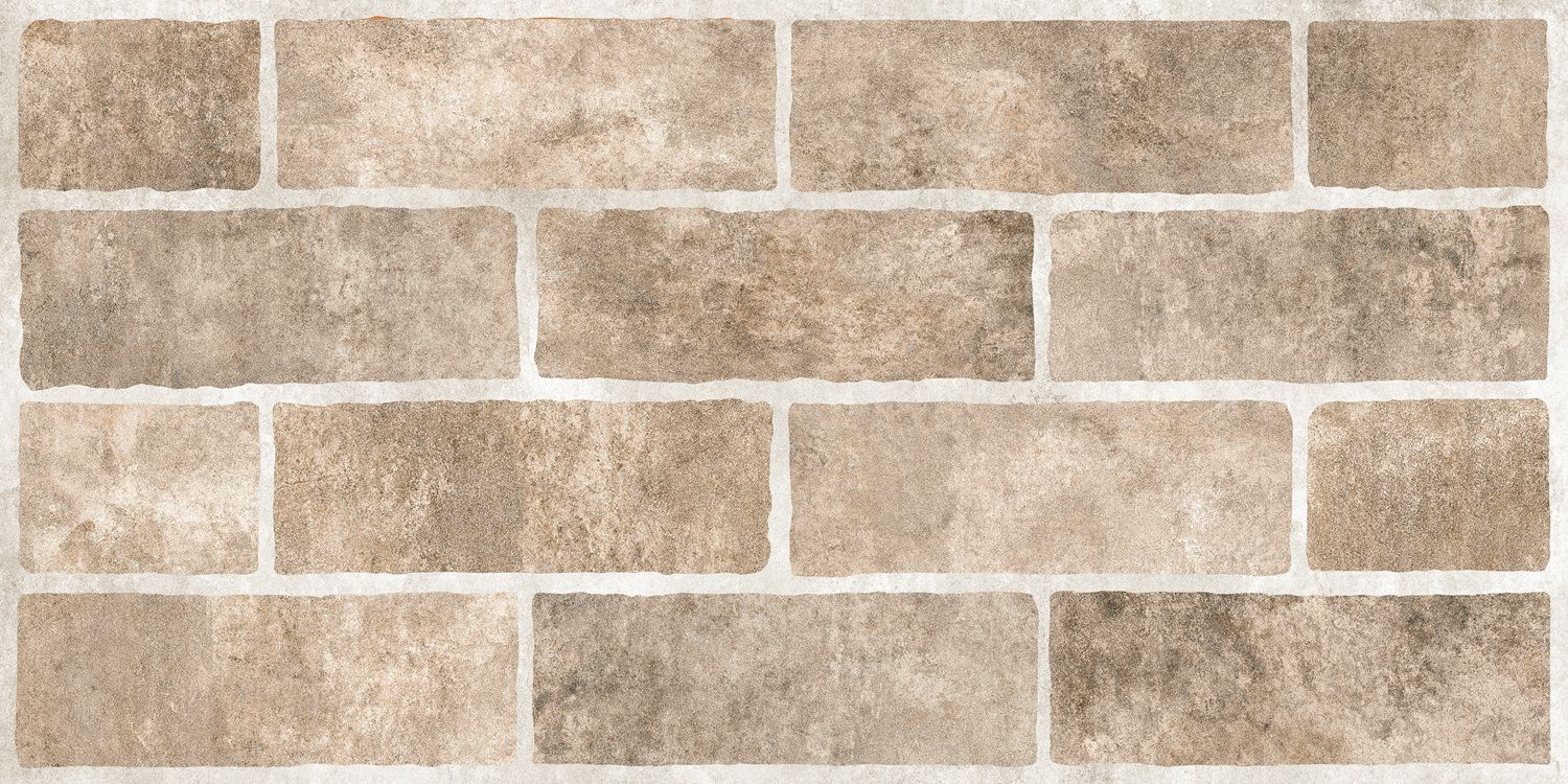 Brickwall light beige 300х600х7