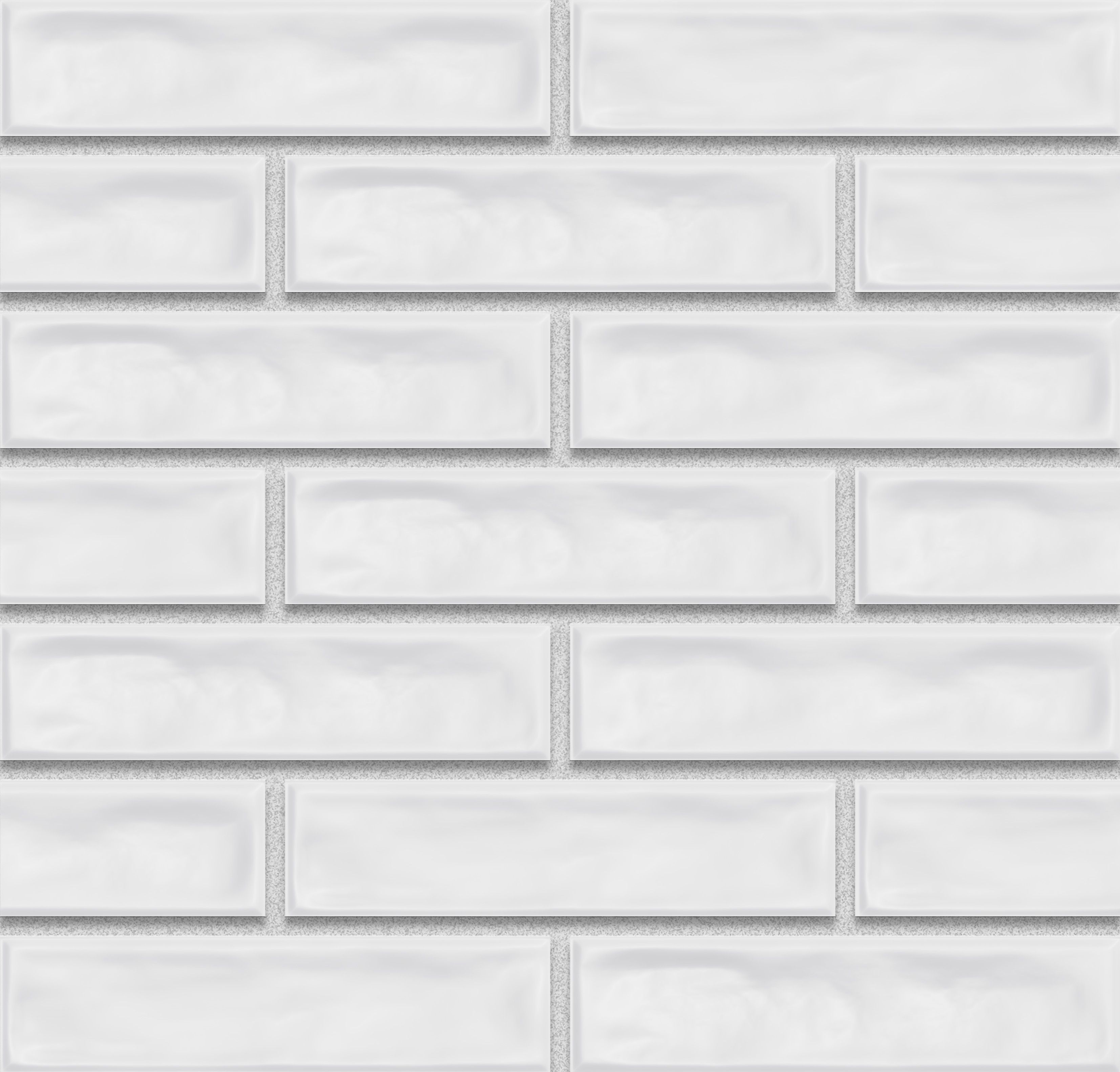 Плитка White Brick белый 275х68х6 Плитка White Brick белый 275х68х6