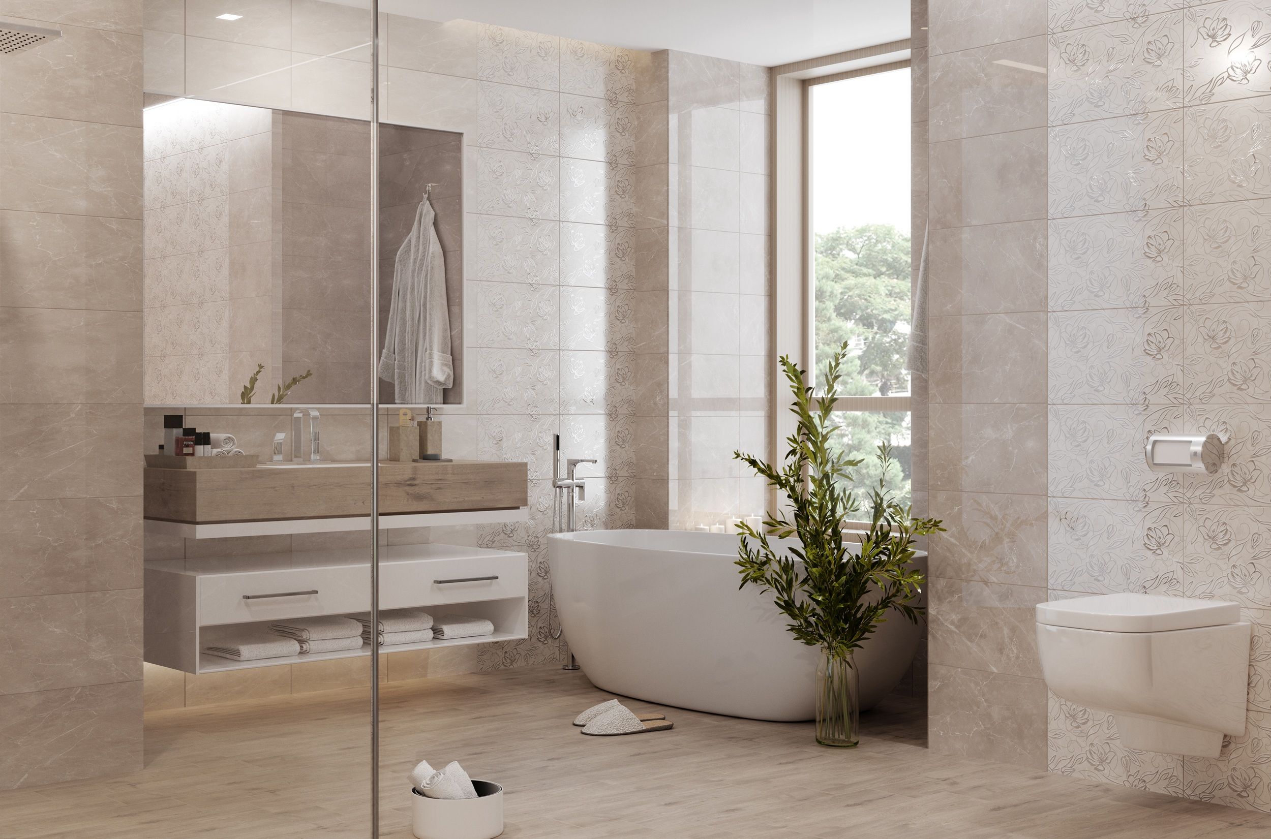 Плитка Constanta коричневий 250х400х6