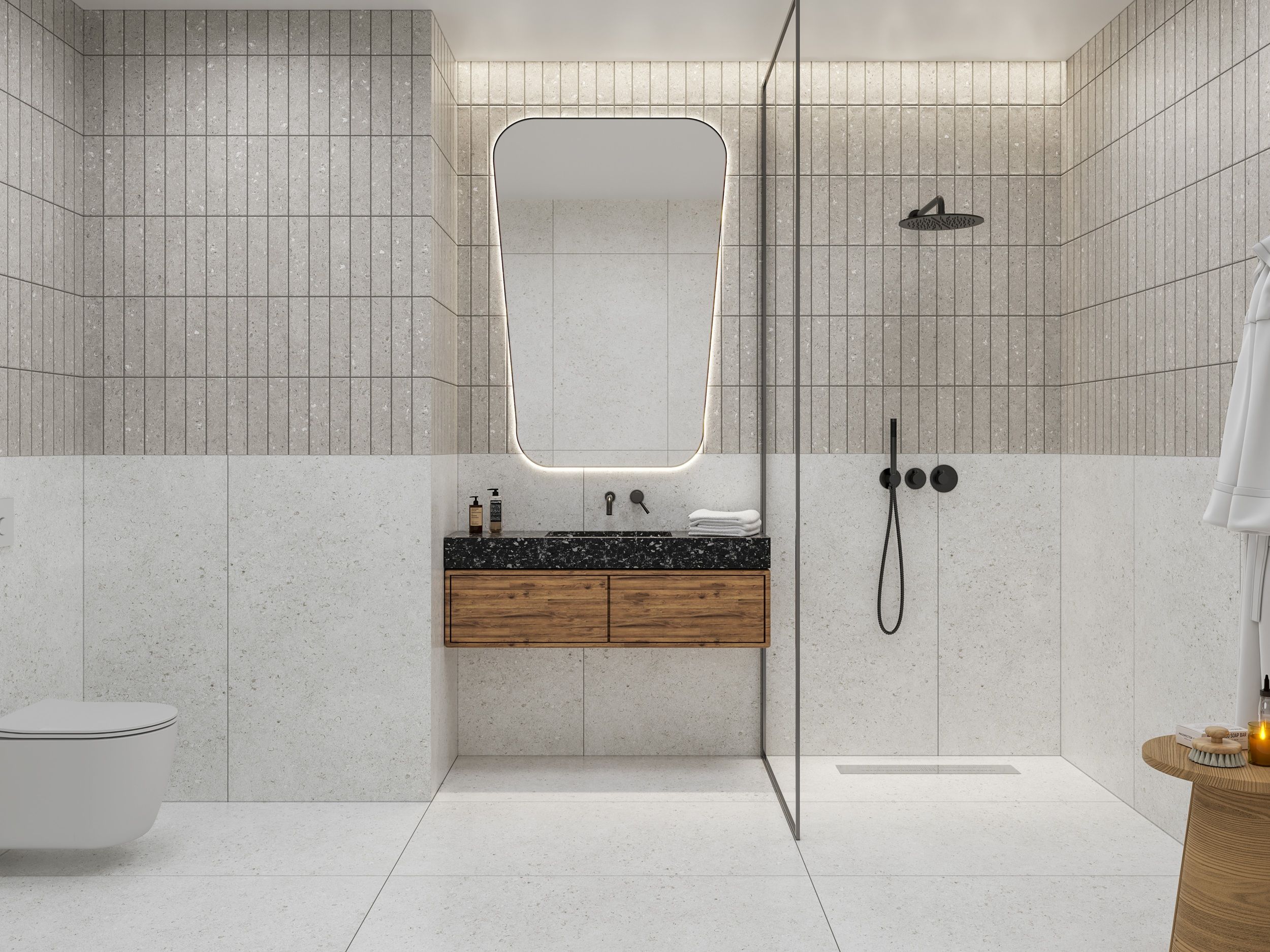 Плитка Silent Shore тауп 275х68х6