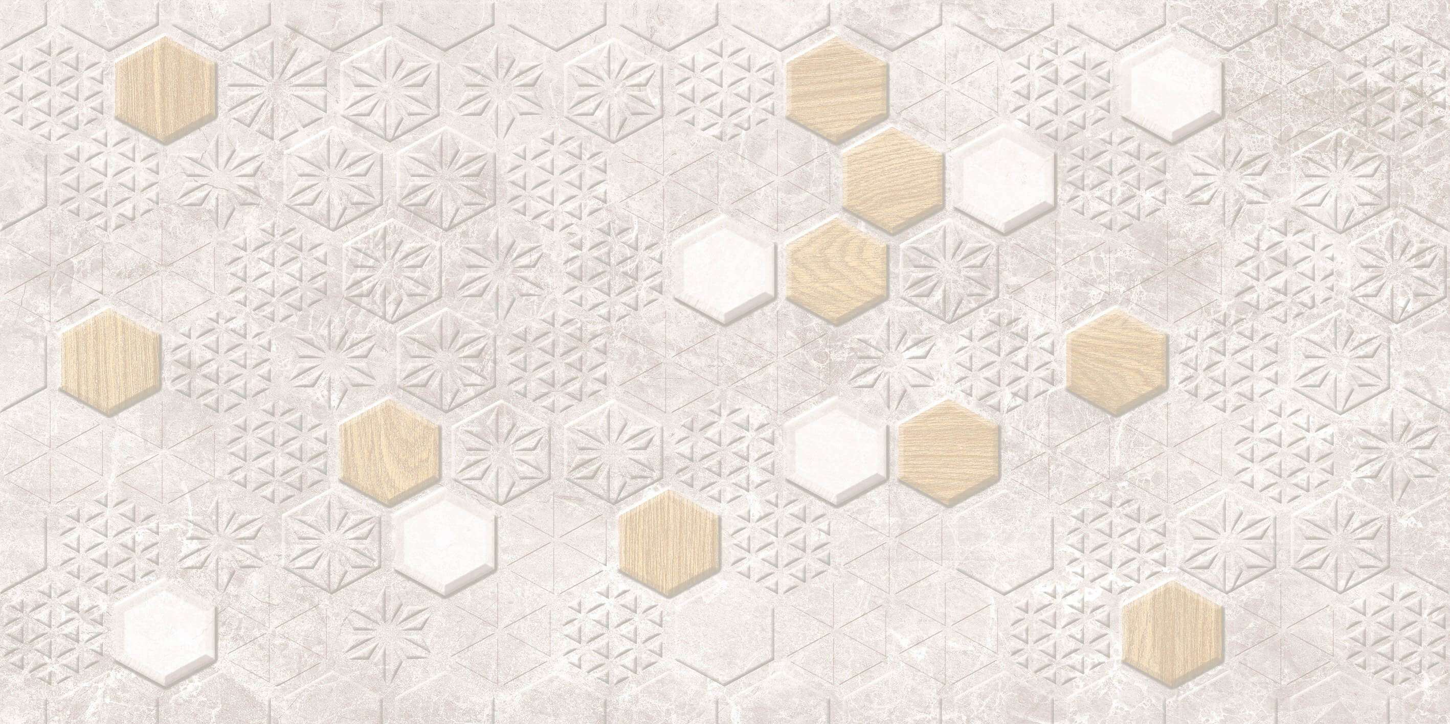 Zen hexagon beige 300х600