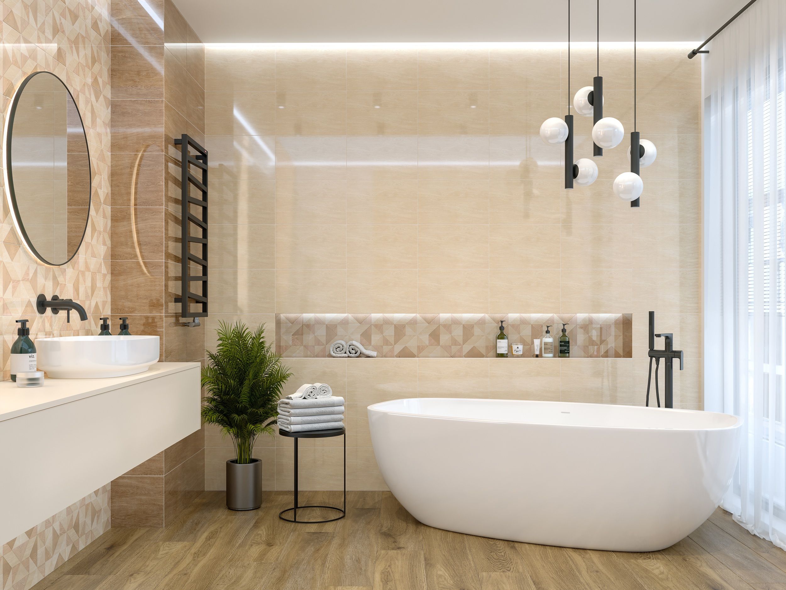 Carina Mix світло-бежевий 250x400