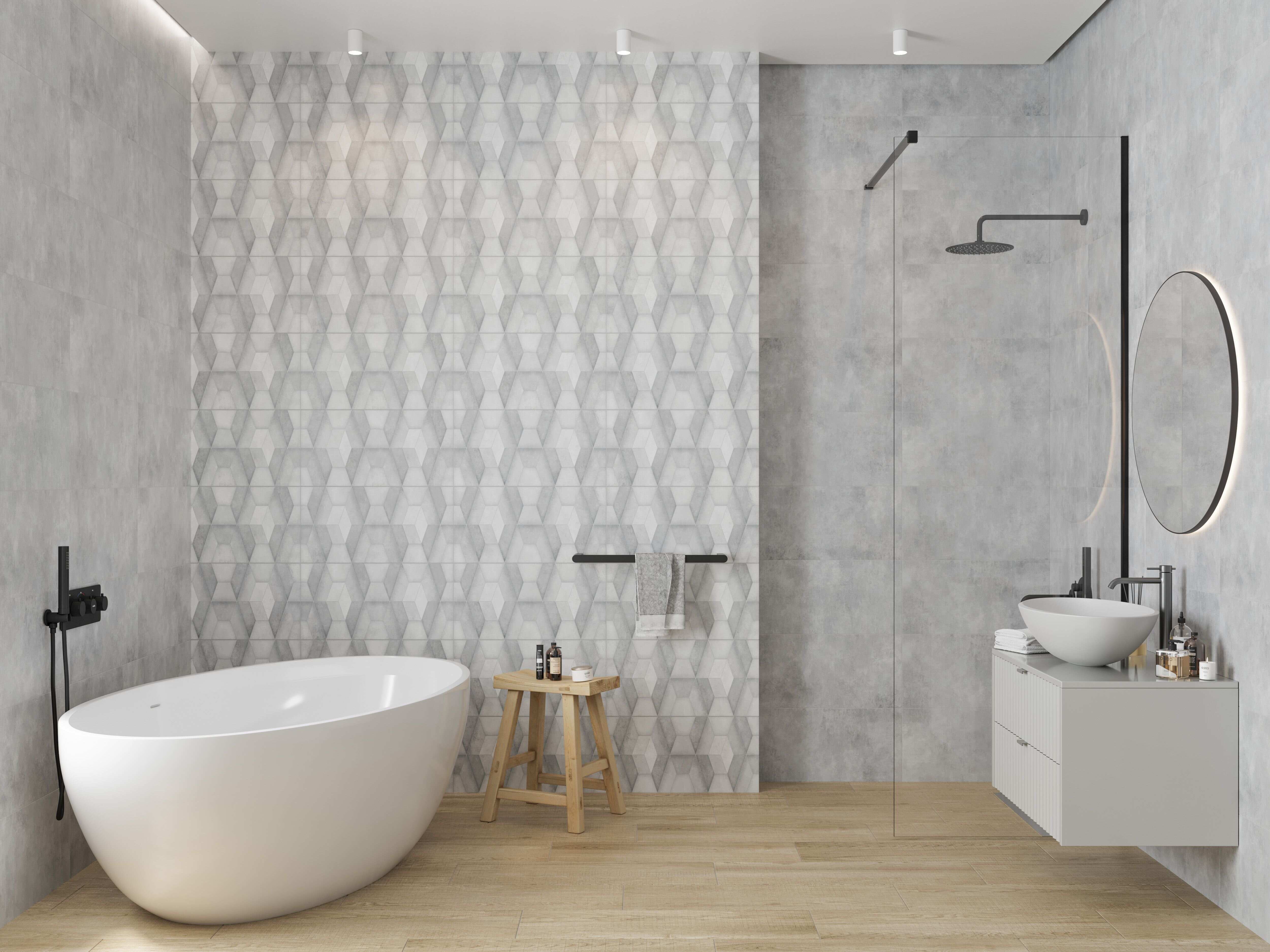 Amsterdam gray geometric 300х600