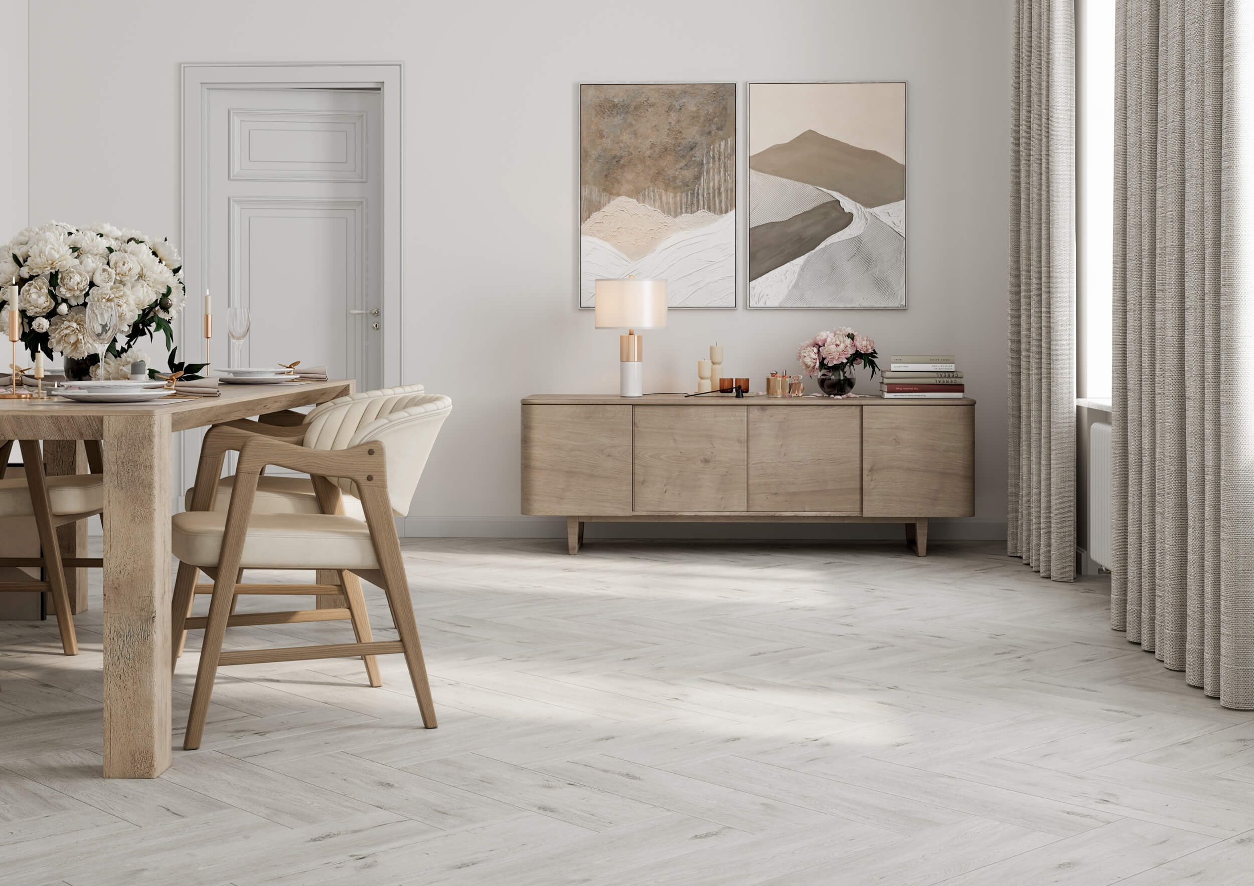 Плитка Wellwood светло-серый 200x650x7
