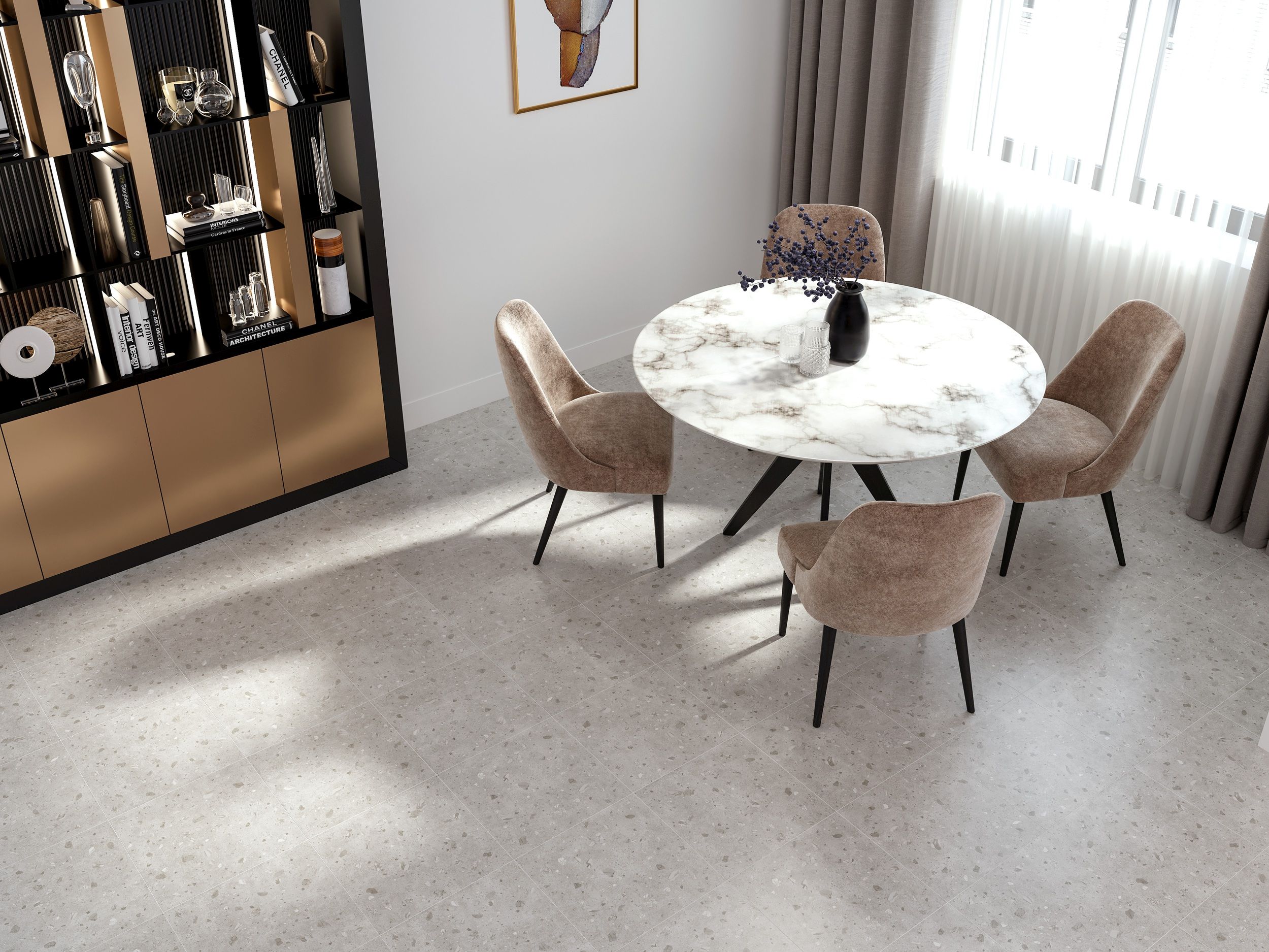 Плитка Comelpane бежевий 400х400x7